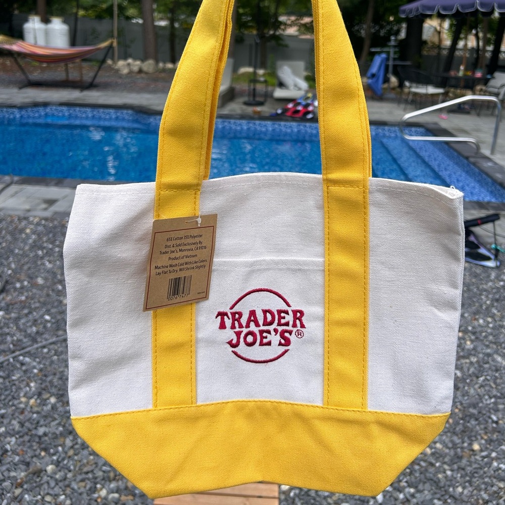Mini Trader Joe’s tote